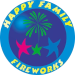 Gold Dust - 20 Shot 500-Gram Fireworks Cake - Happy Family